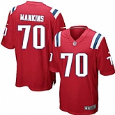 Nike Men & Women & Youth Patriots #70 Mankins Red Team Color Game Jersey,baseball caps,new era cap wholesale,wholesale hats